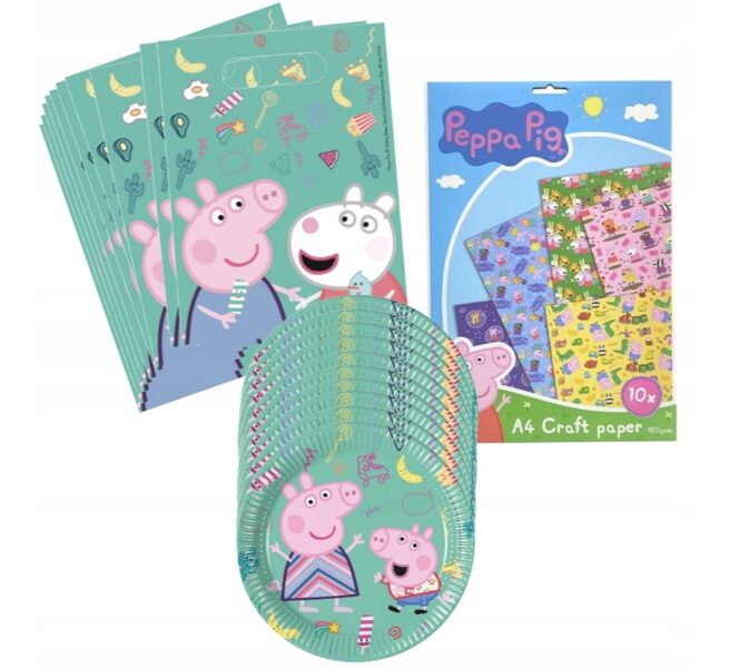 PEPPA PIG dzimšanas dienas komplekts 